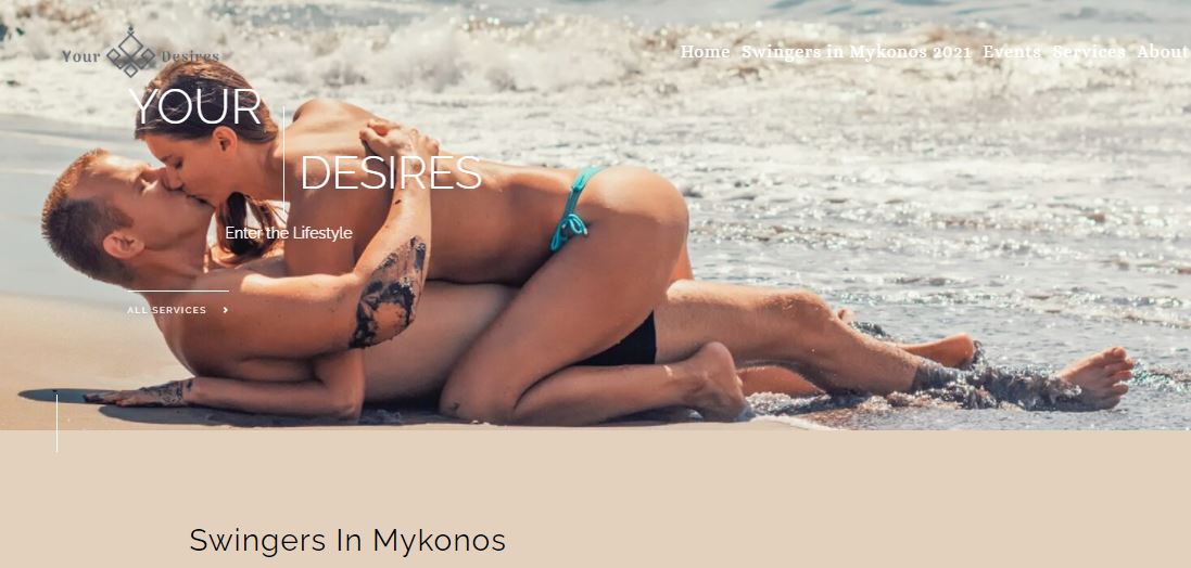 Your Desires Swingers Holidays, Mykonos, Greece